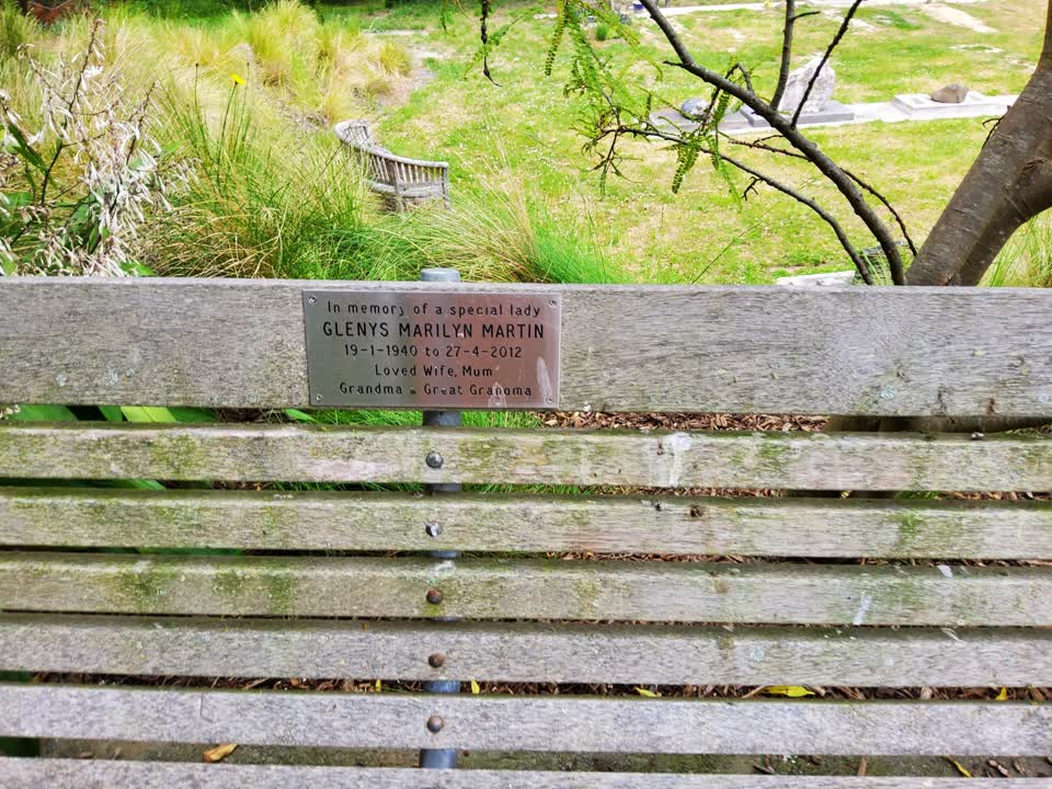 the register’s photograph of the plaque at Diamond Harbour Cemetery