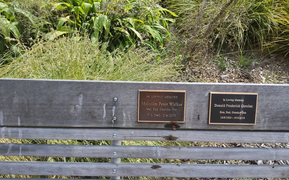 the register’s photograph of the plaque at Diamond Harbour Cemetery