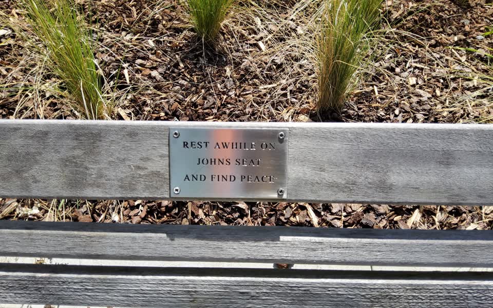 the register’s photograph of the plaque at Diamond Harbour Cemetery