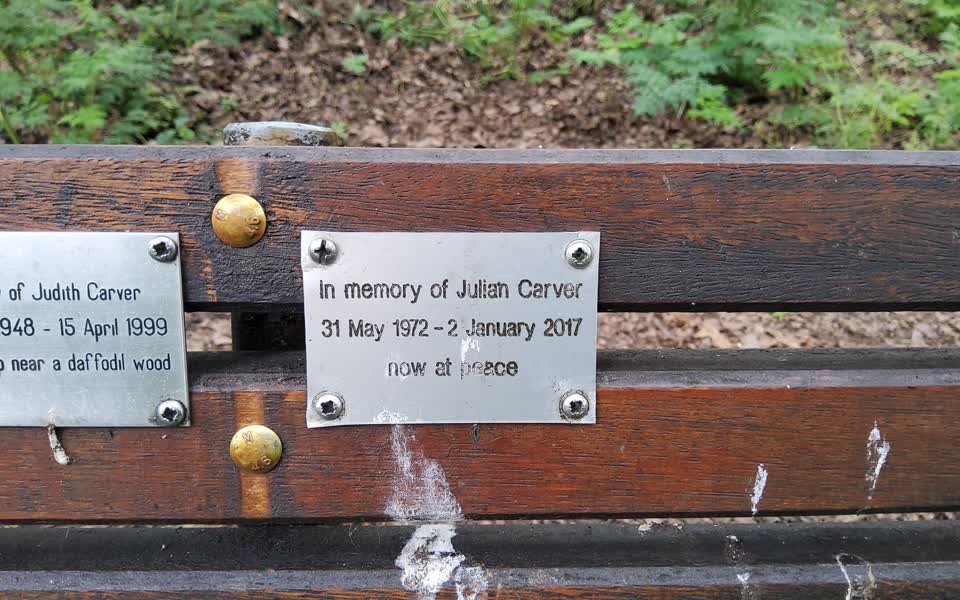 the register’s photograph of the plaque at Hagley Park North