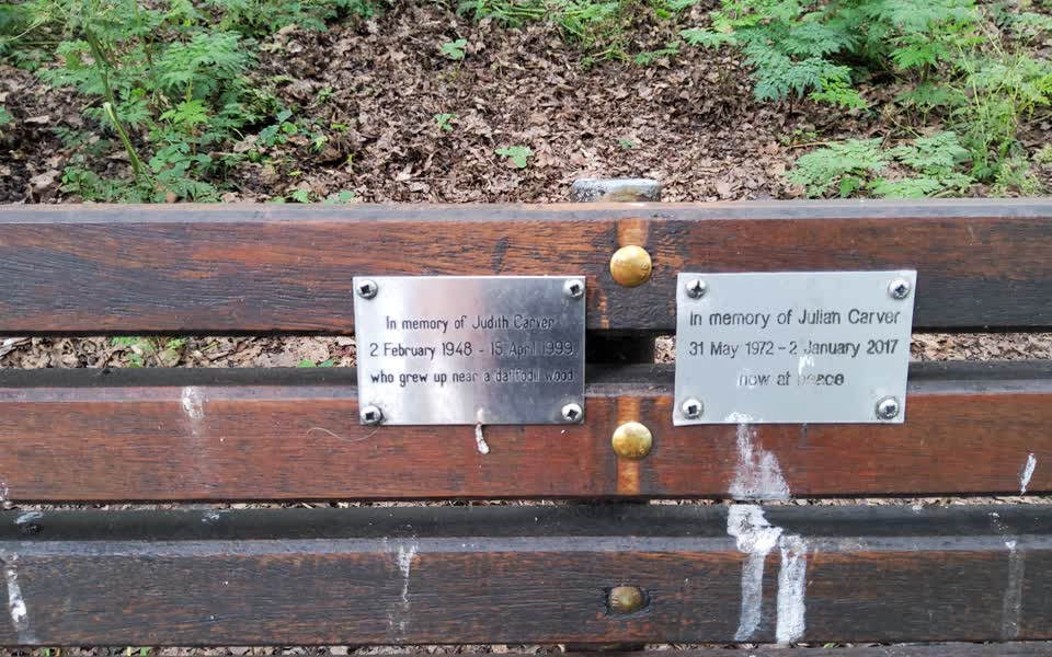 the register’s photograph of the plaque at Hagley Park North