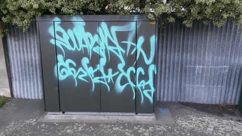 Graffiti, a report photo