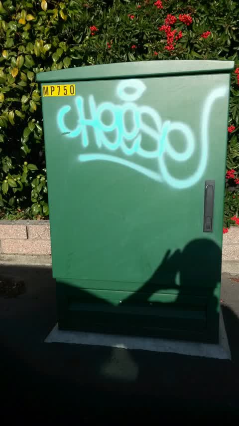 Graffiti, a report photo