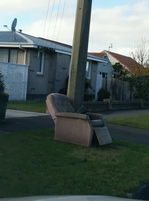 Rubbish/Recycling, a report photo