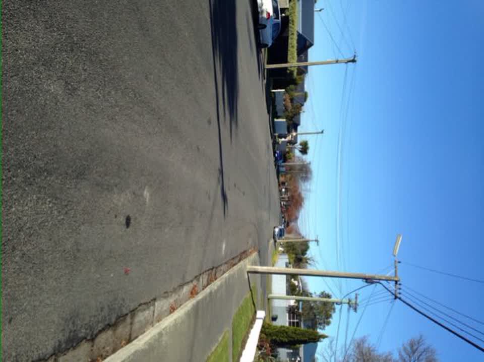 The photograph attached to this wastewater/stormwater report