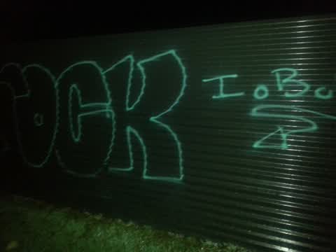 Graffiti, a report photo