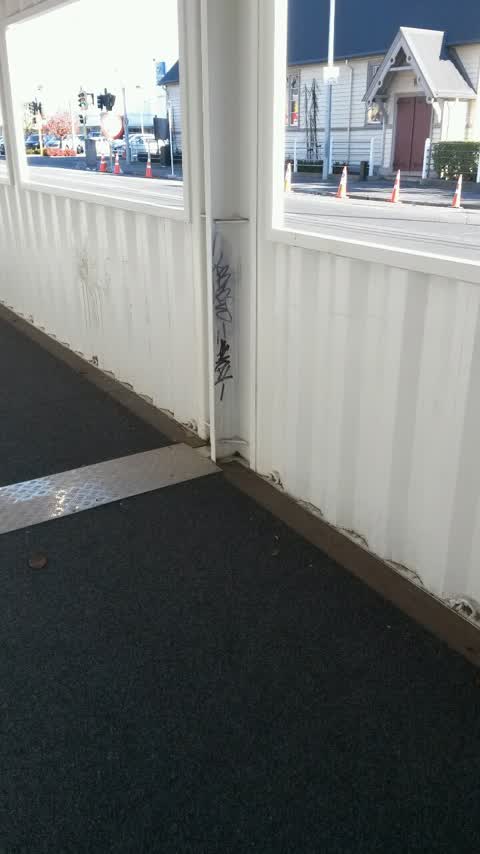 Graffiti, a report photo