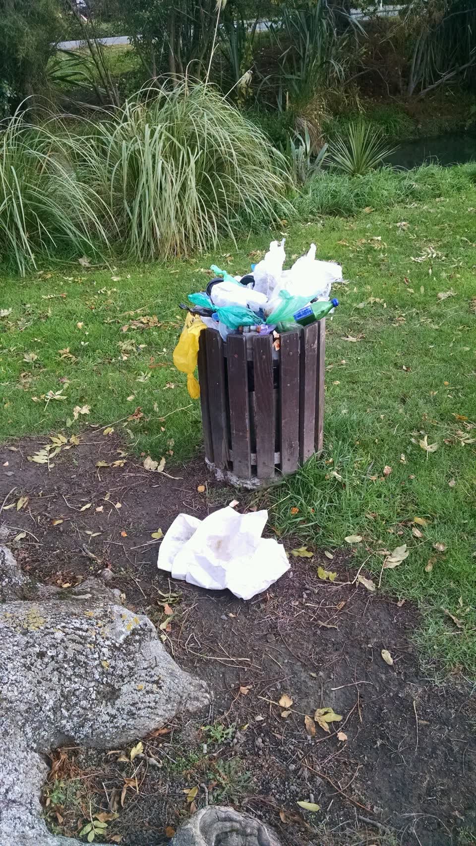 The photograph attached to this parks report
