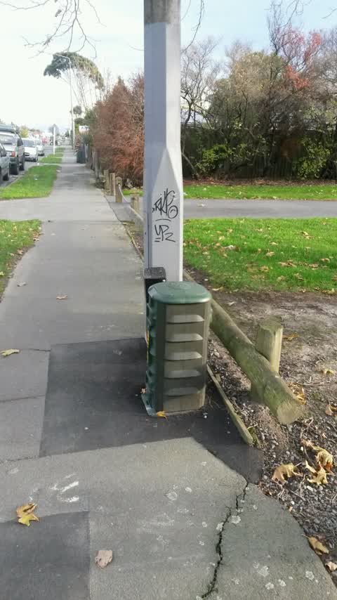 Graffiti, a report photo