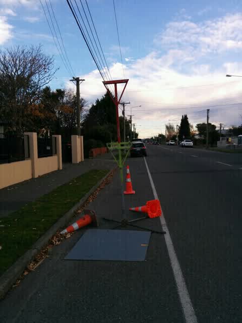 Roading/Streets, a report photo