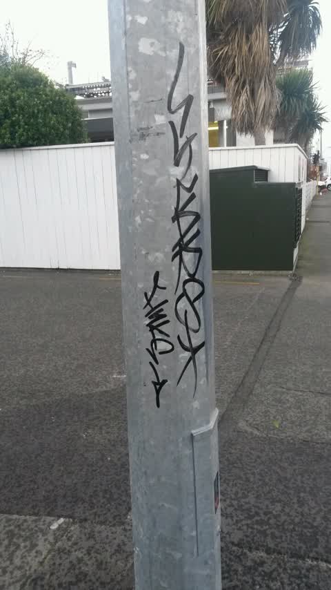 Graffiti, a report photo