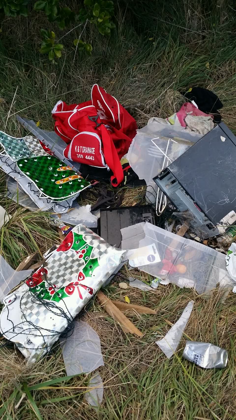 The photograph attached to this parks report