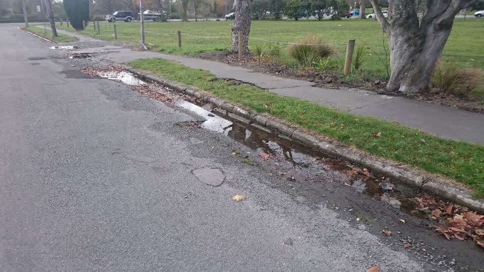 The photograph attached to this wastewater/stormwater report