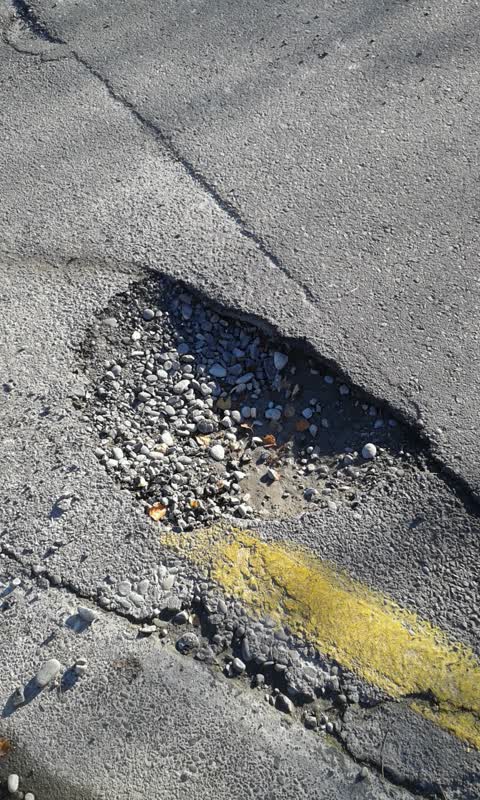 Roading/Streets, a report photo