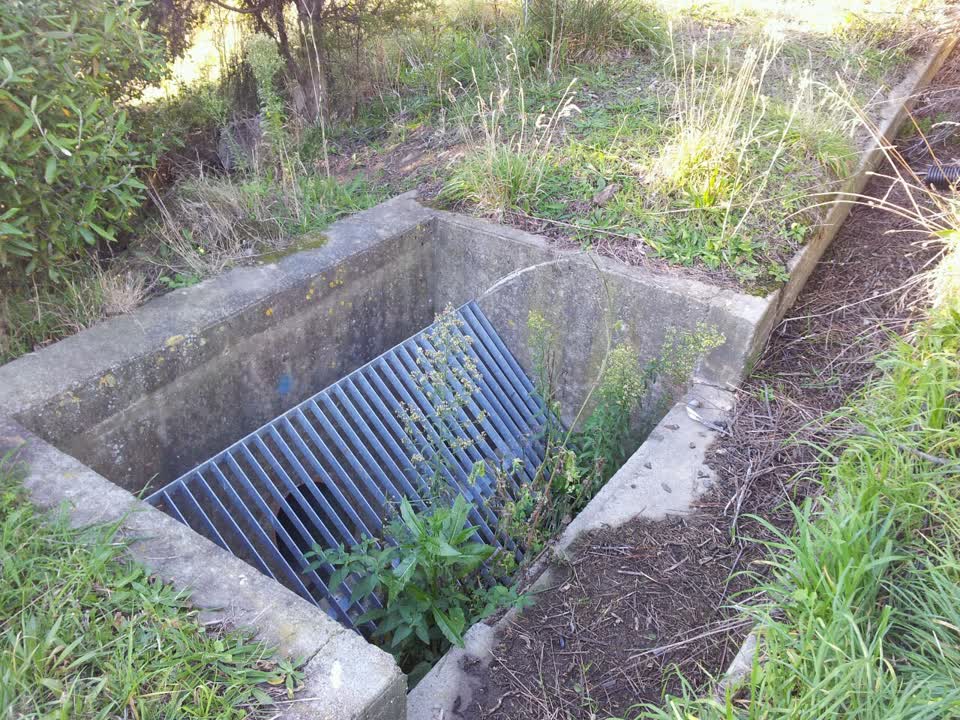 The photograph attached to this wastewater/stormwater report