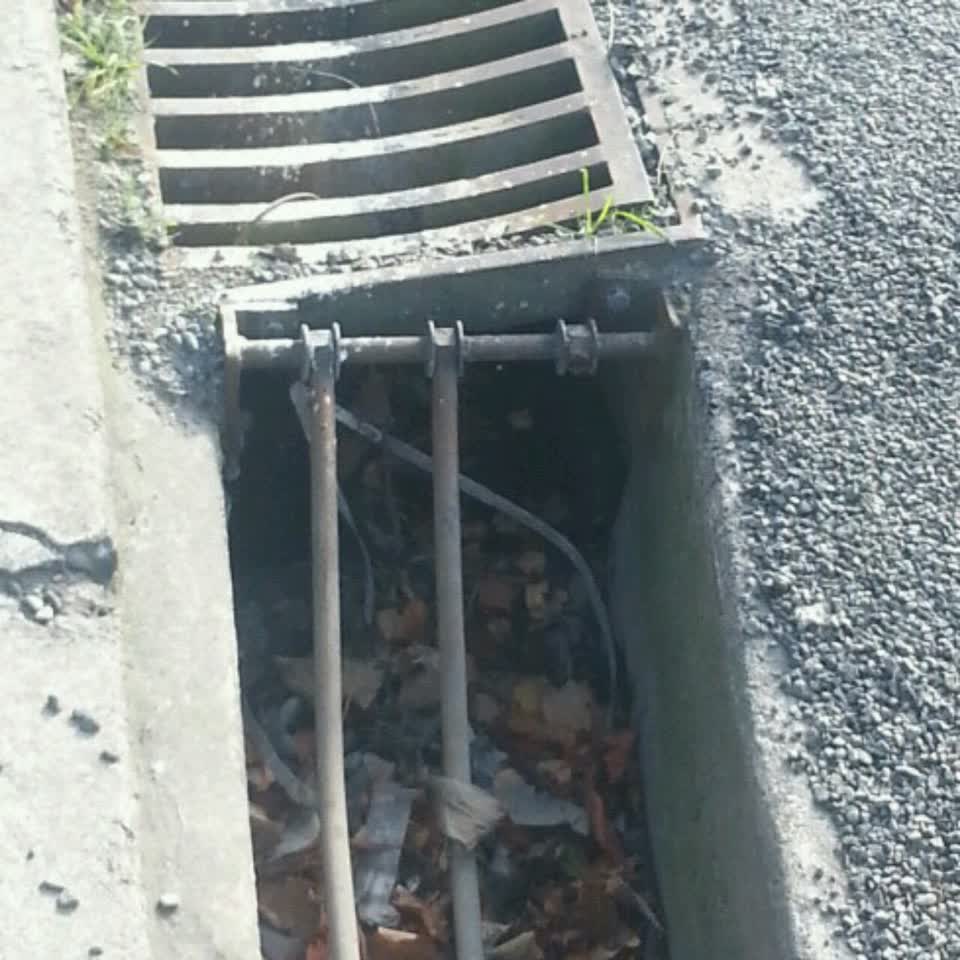 The photograph attached to this wastewater/stormwater report