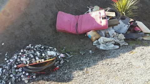 Rubbish/Recycling — a report photo