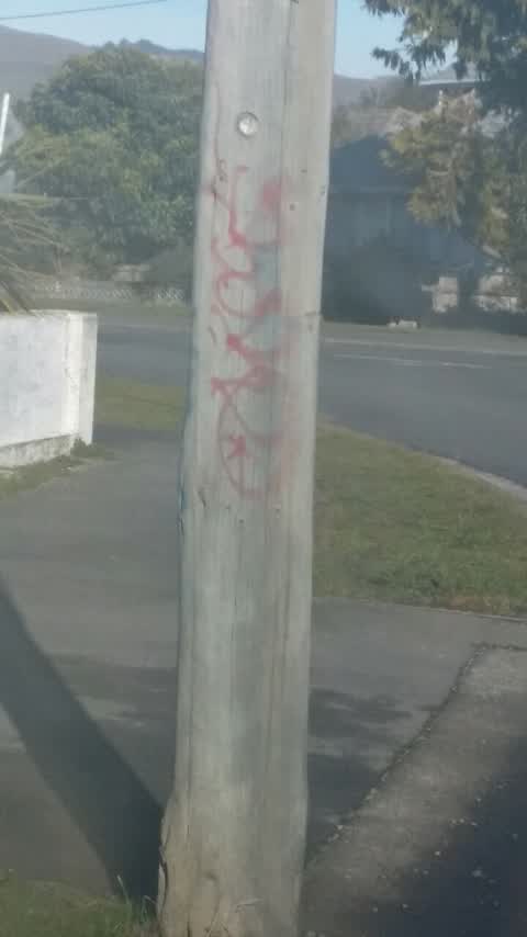 Graffiti, a report photo