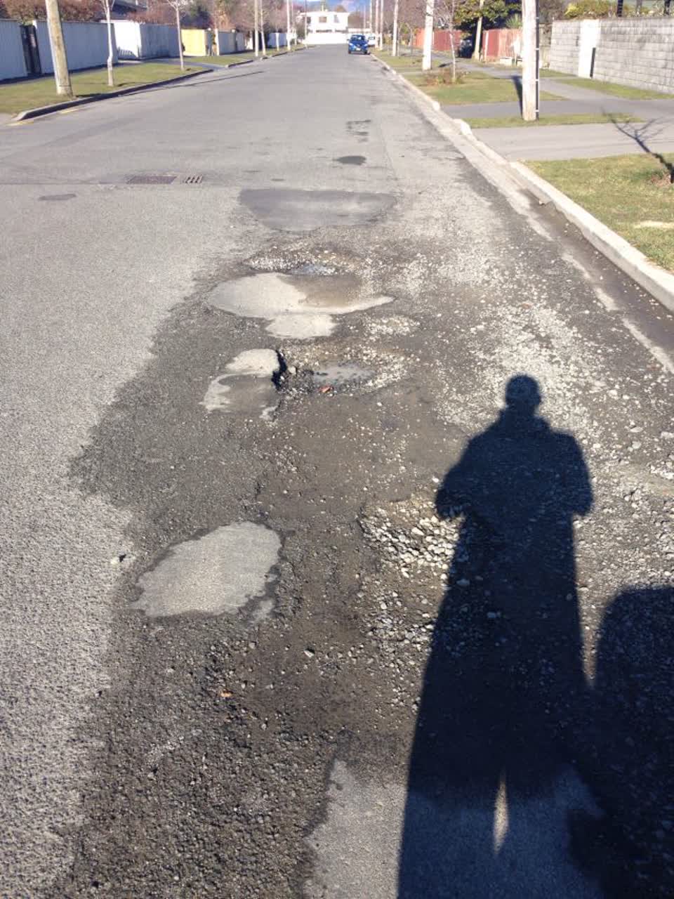 The photograph attached to this wastewater/stormwater report