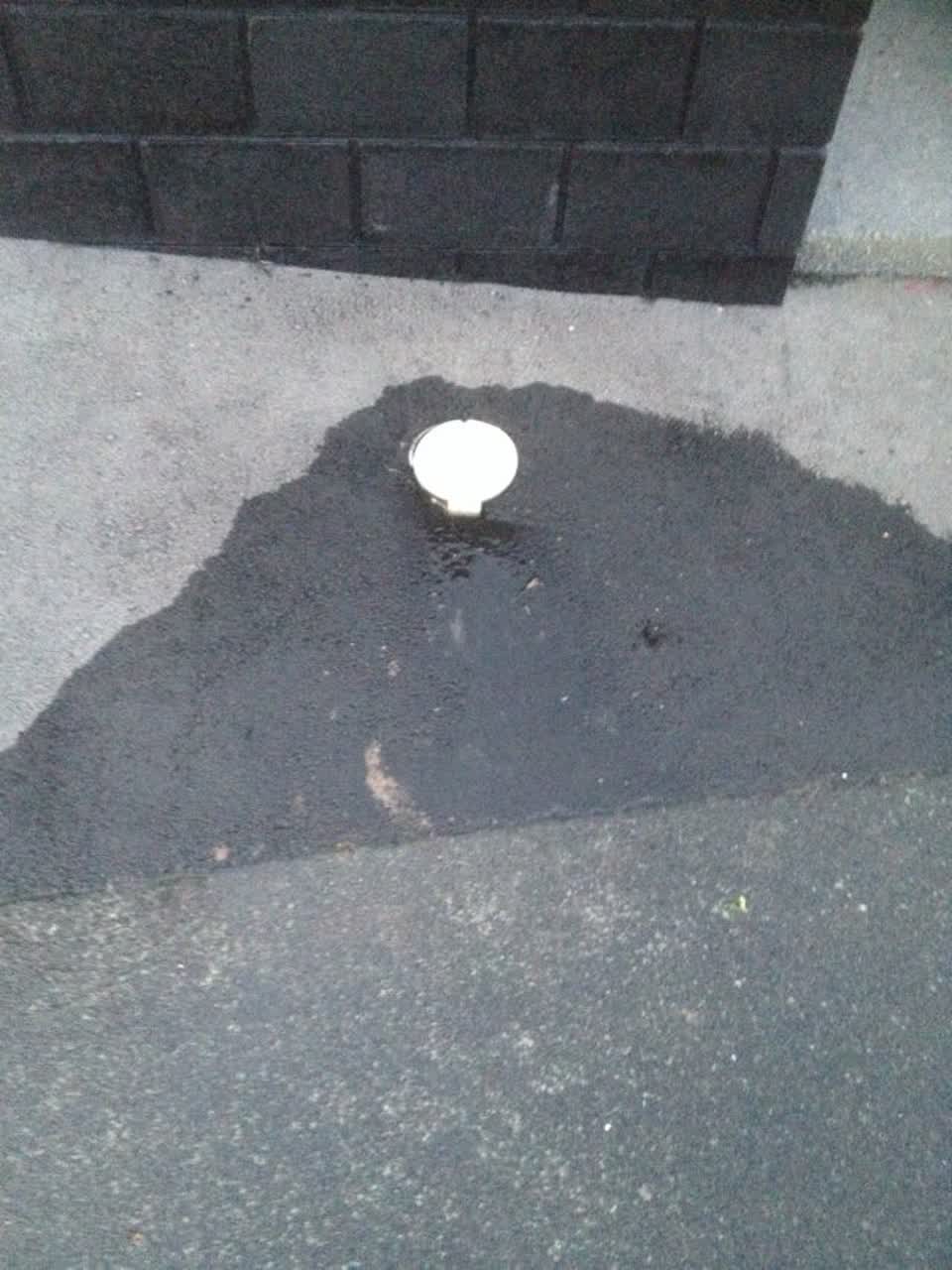 The photograph attached to this wastewater/stormwater report