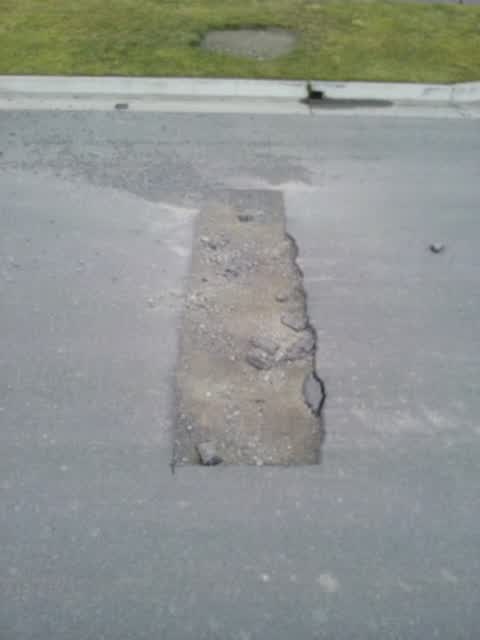 Roading/Streets, a report photo
