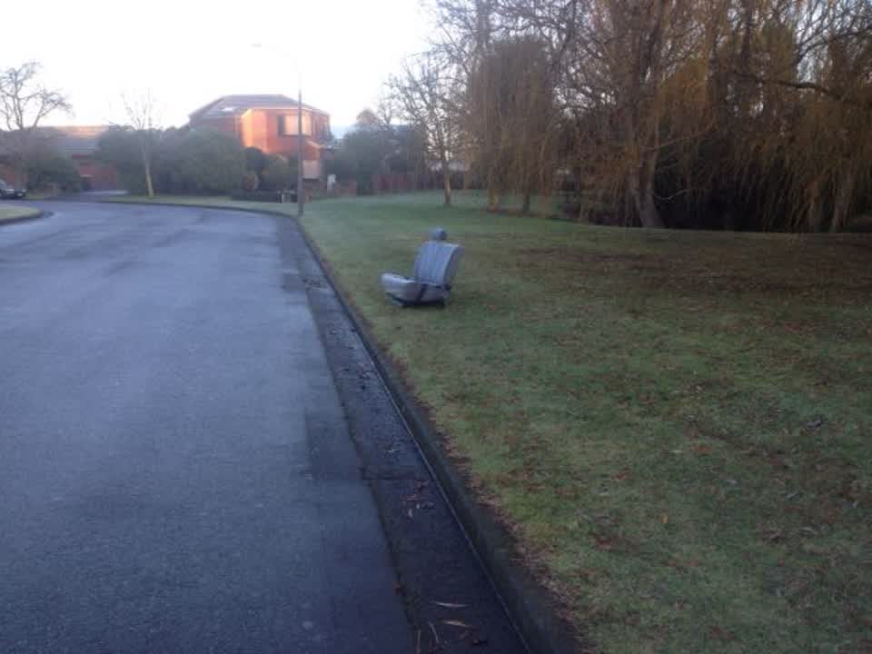 The photograph attached to this parks report