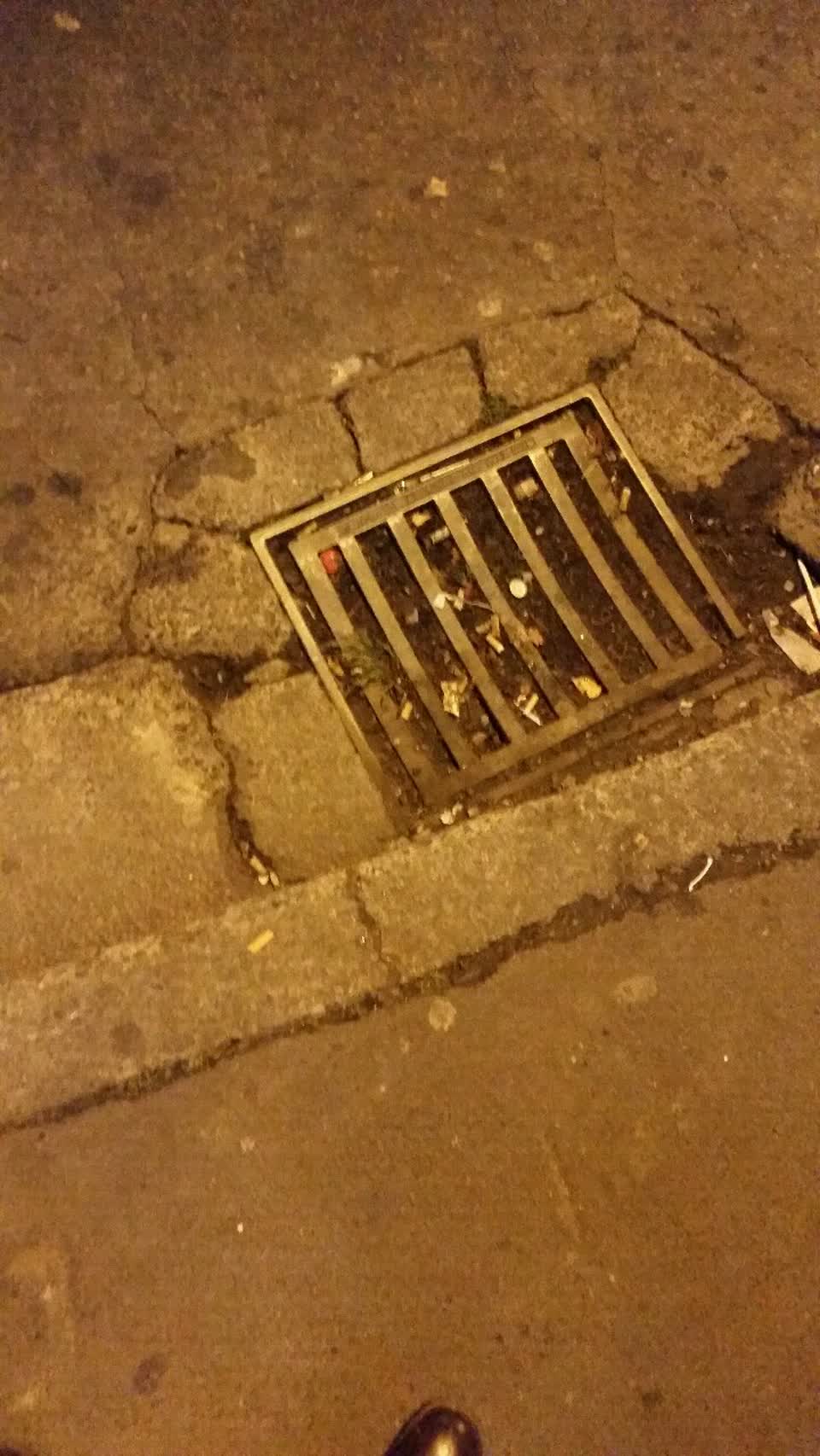 The photograph attached to this wastewater/stormwater report