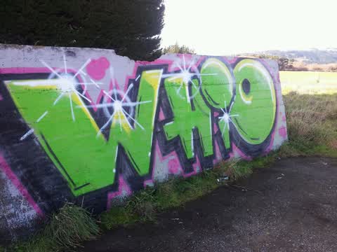 Graffiti, a report photo