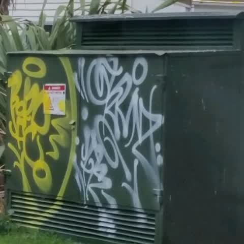 Graffiti, a report photo