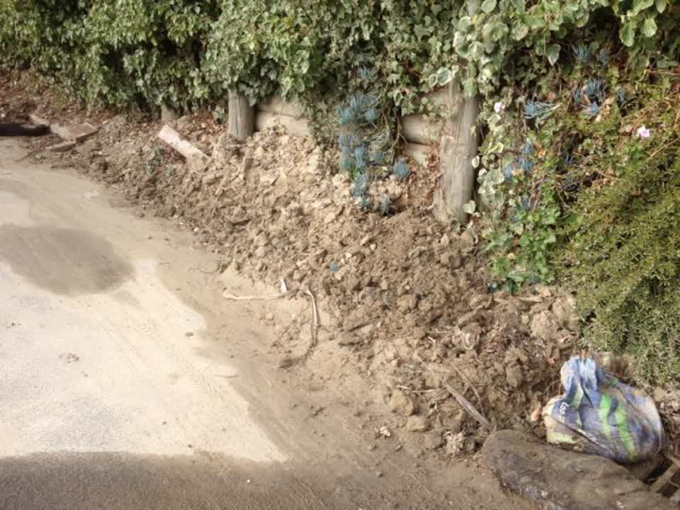 The photograph attached to this wastewater/stormwater report