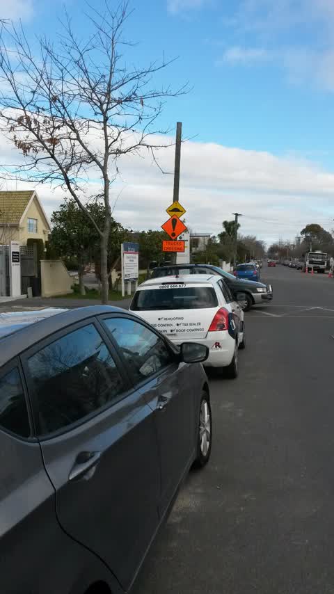 Roading/Streets, a report photo