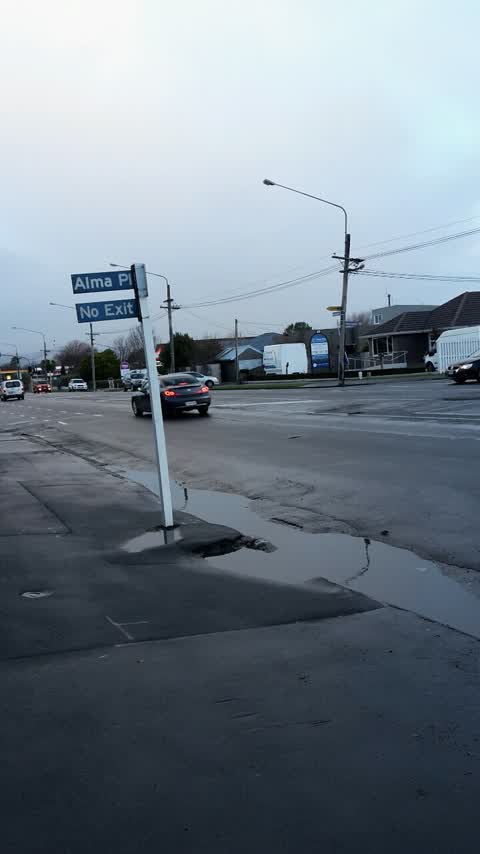 Roading/Streets, a report photo