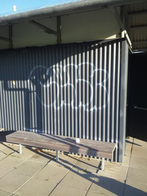 Graffiti, a report photo