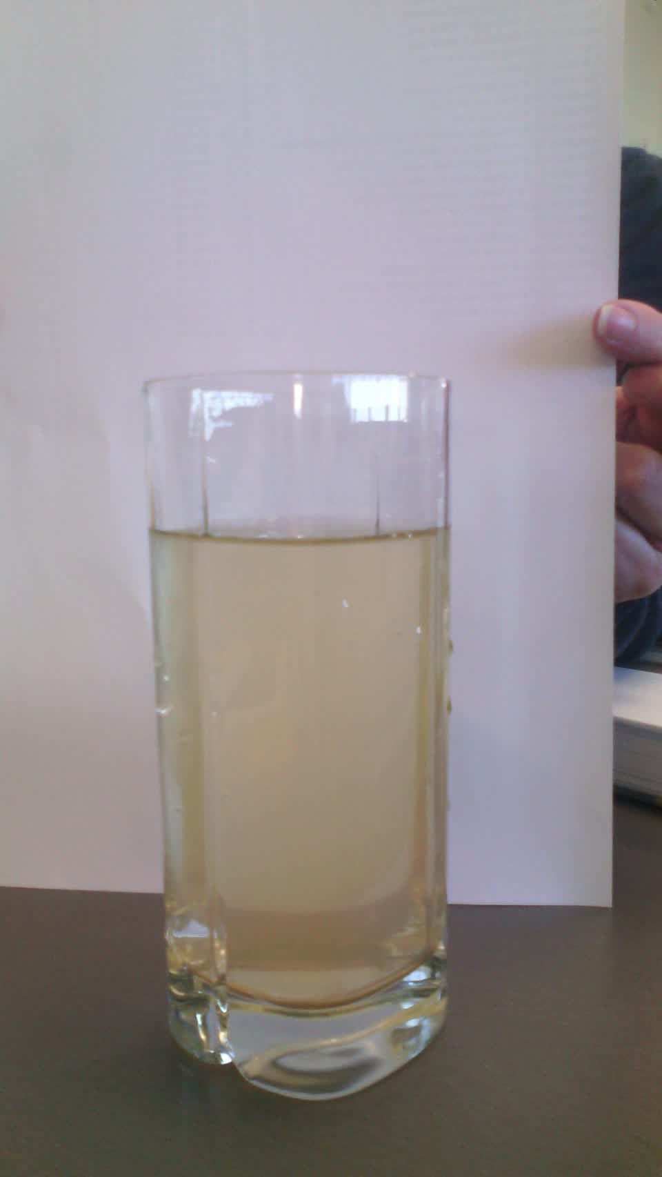 The photograph attached to this water supply report