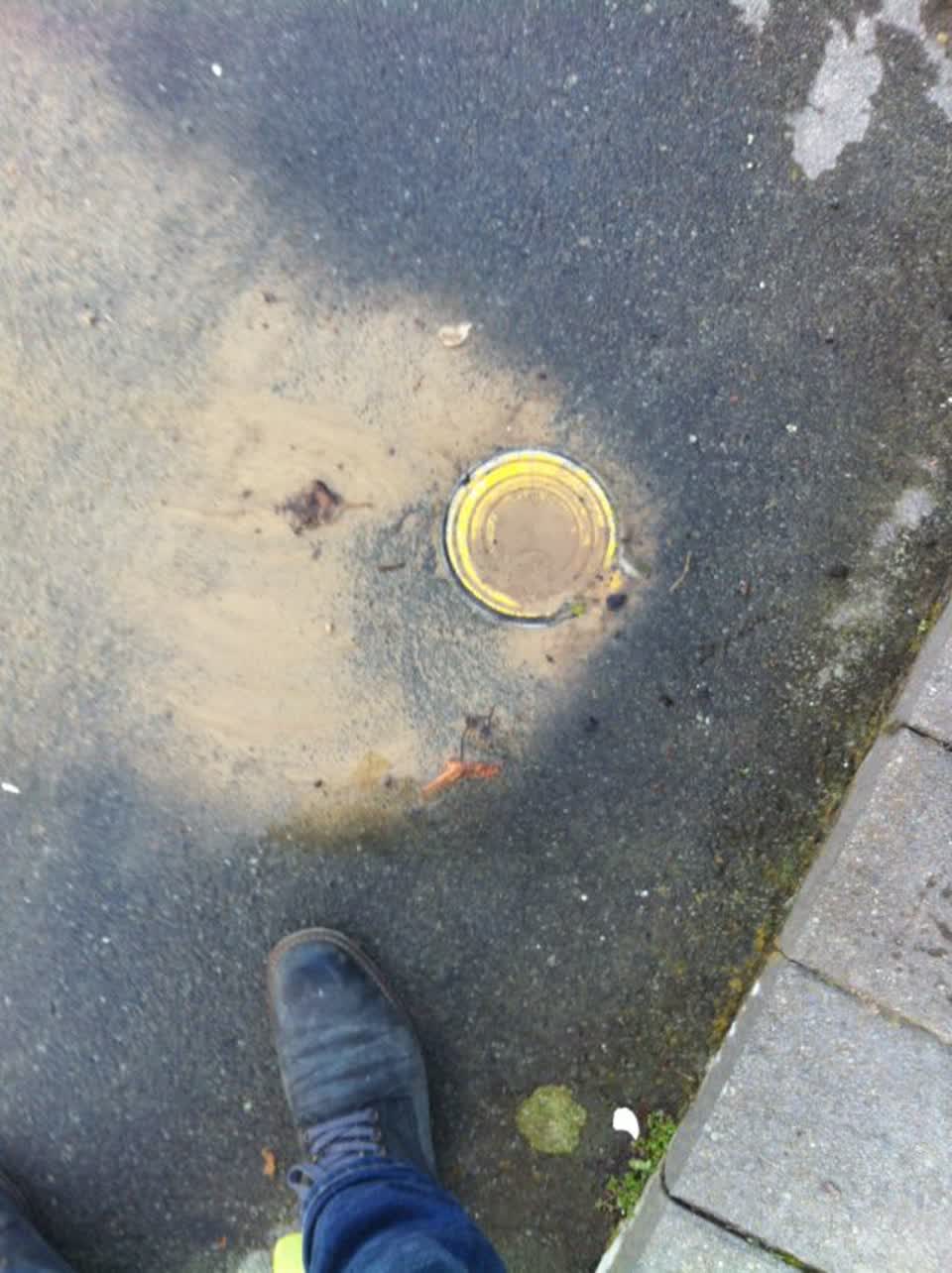 The photograph attached to this water supply report