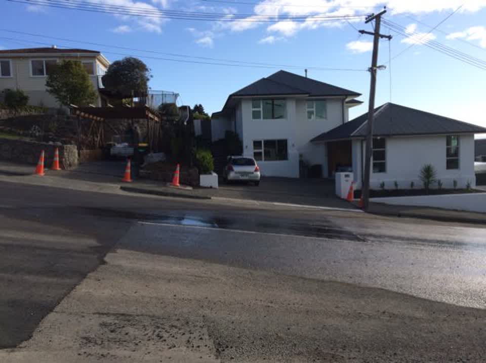 The photograph attached to this water supply report