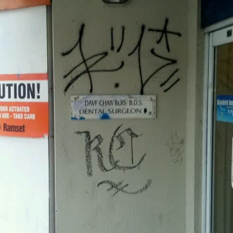 Graffiti — a report photo