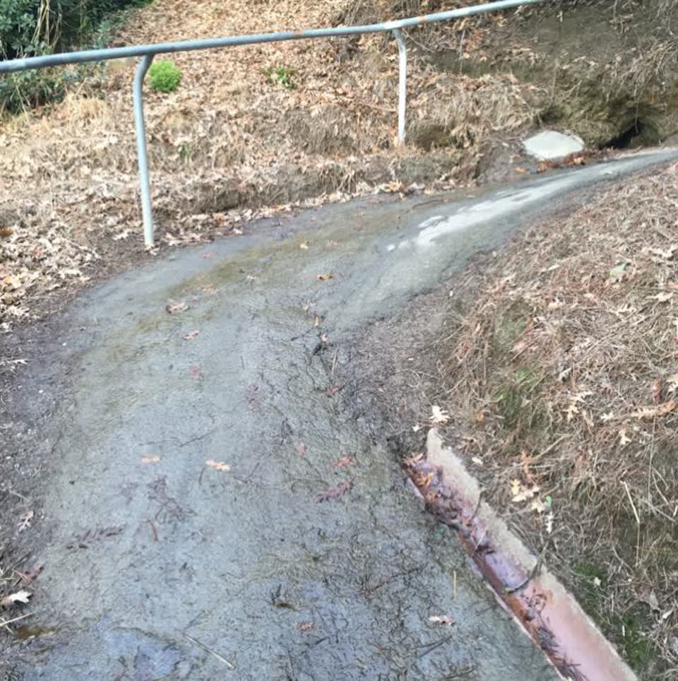 The photograph attached to this wastewater/stormwater report