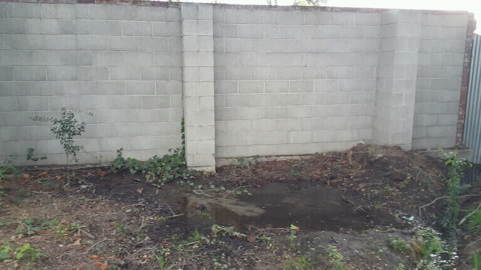The photograph attached to this water supply report