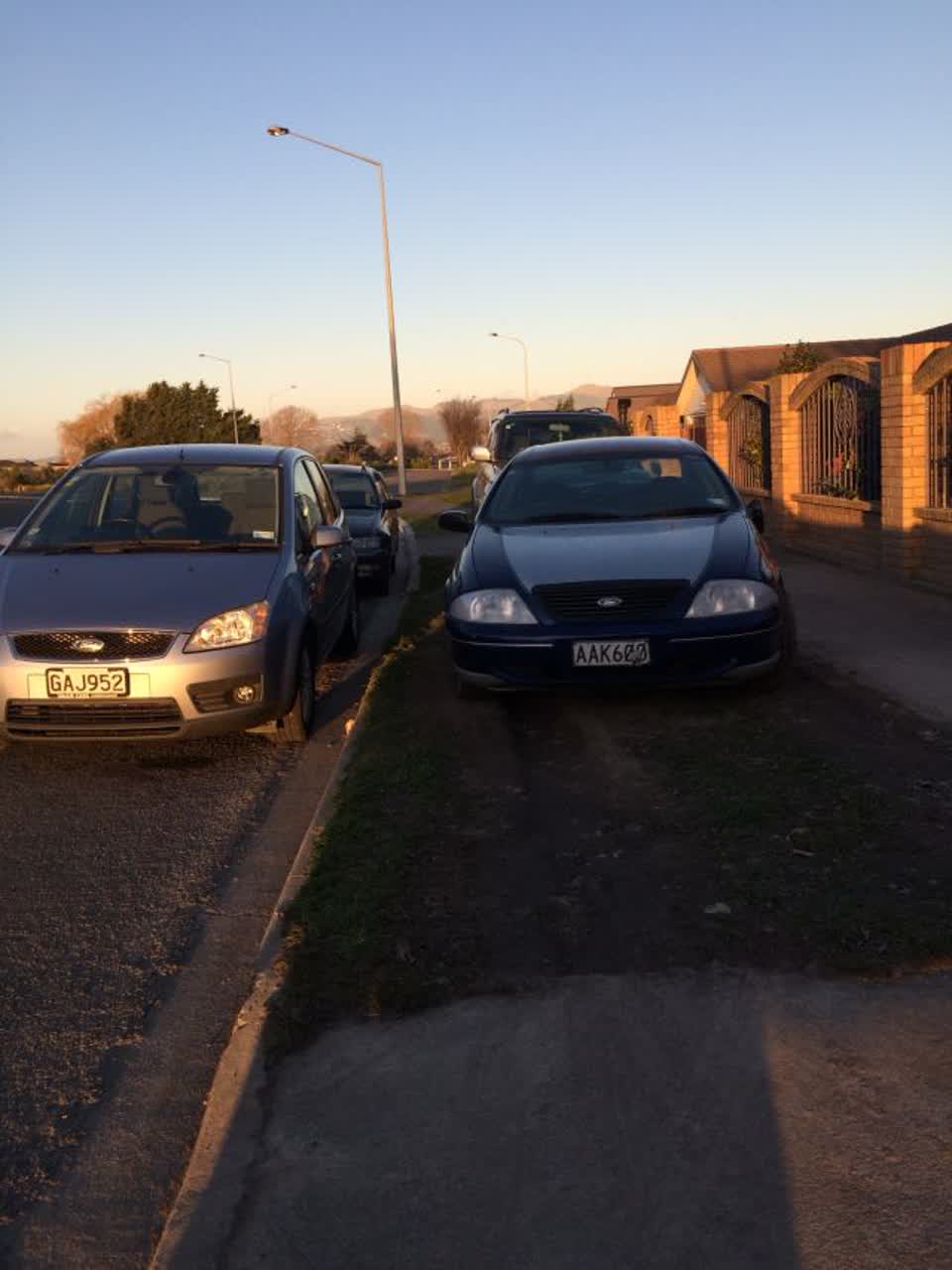The photograph attached to this parks report