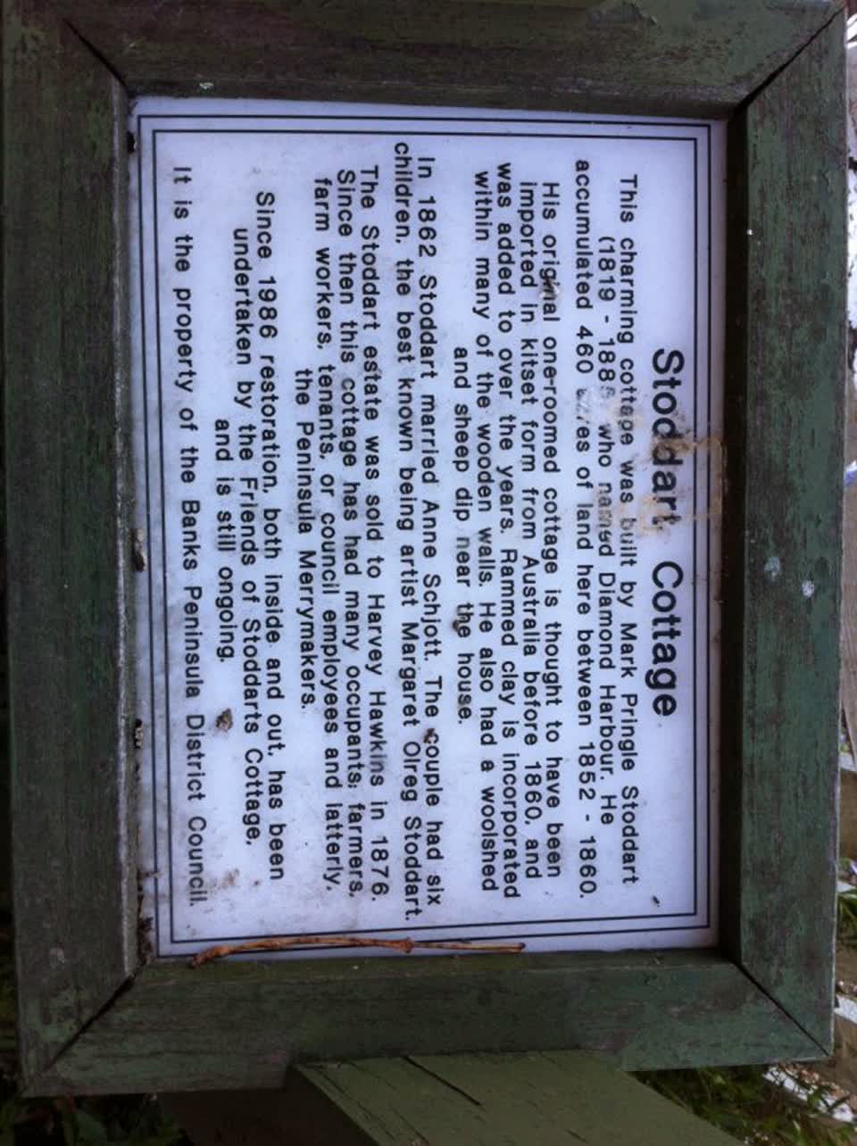 The photograph attached to this parks report