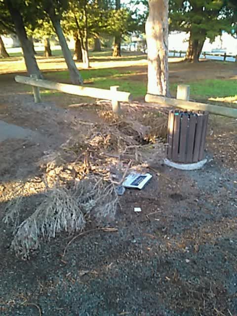 Rubbish/Recycling, a report photo
