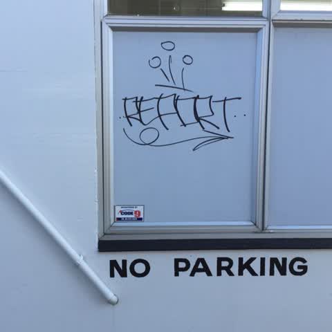 Graffiti, a report photo