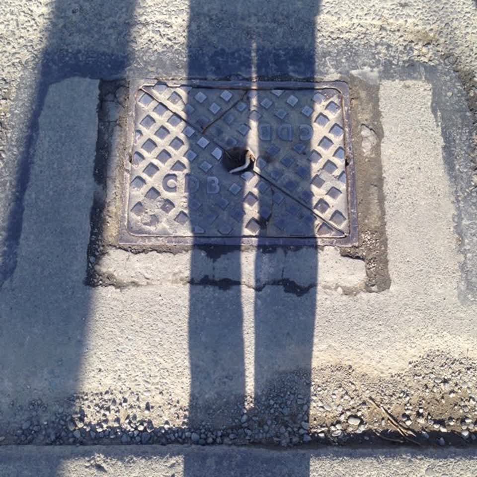 The photograph attached to this wastewater/stormwater report