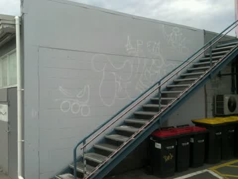 Graffiti, a report photo