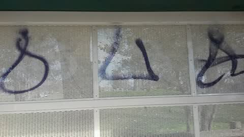 Graffiti, a report photo