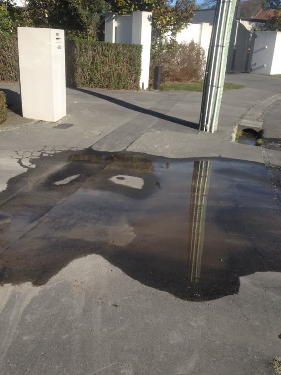The photograph attached to this water supply report