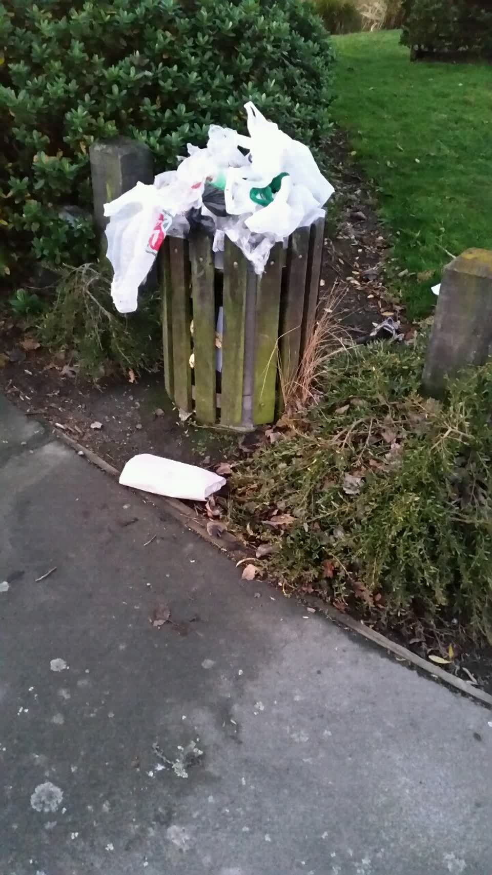 The photograph attached to this parks report