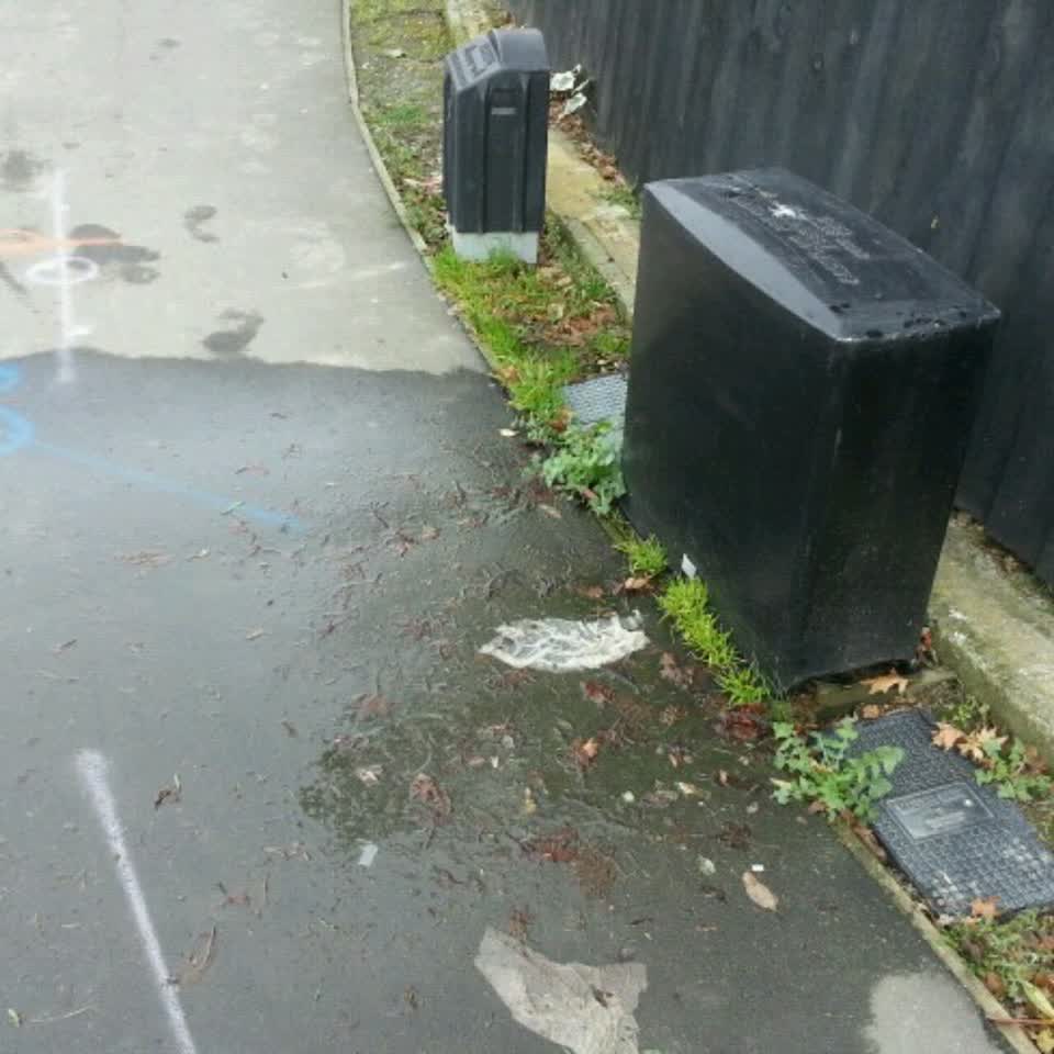 The photograph attached to this water supply report