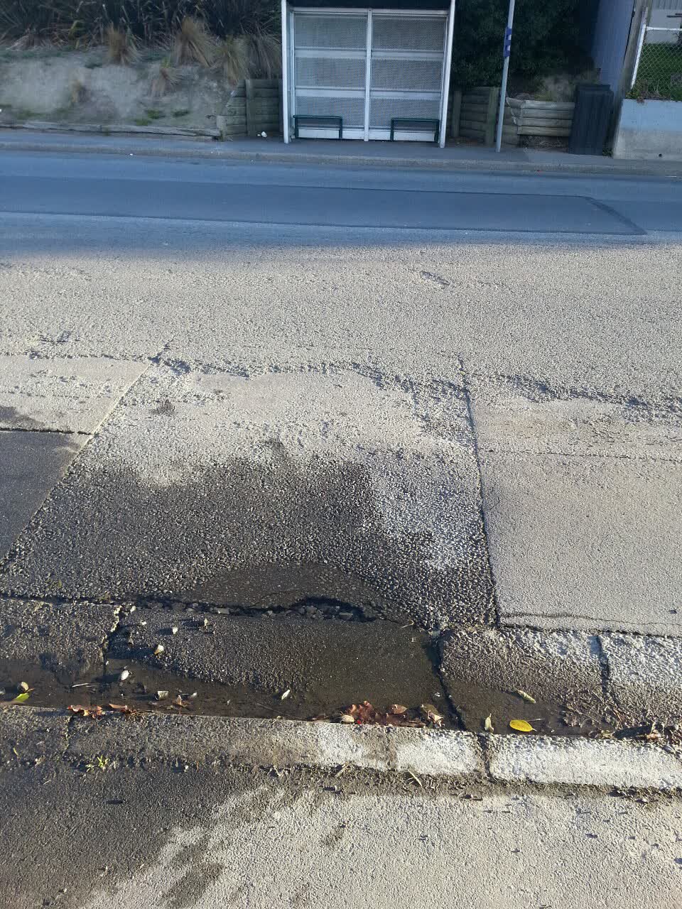 The photograph attached to this water supply report